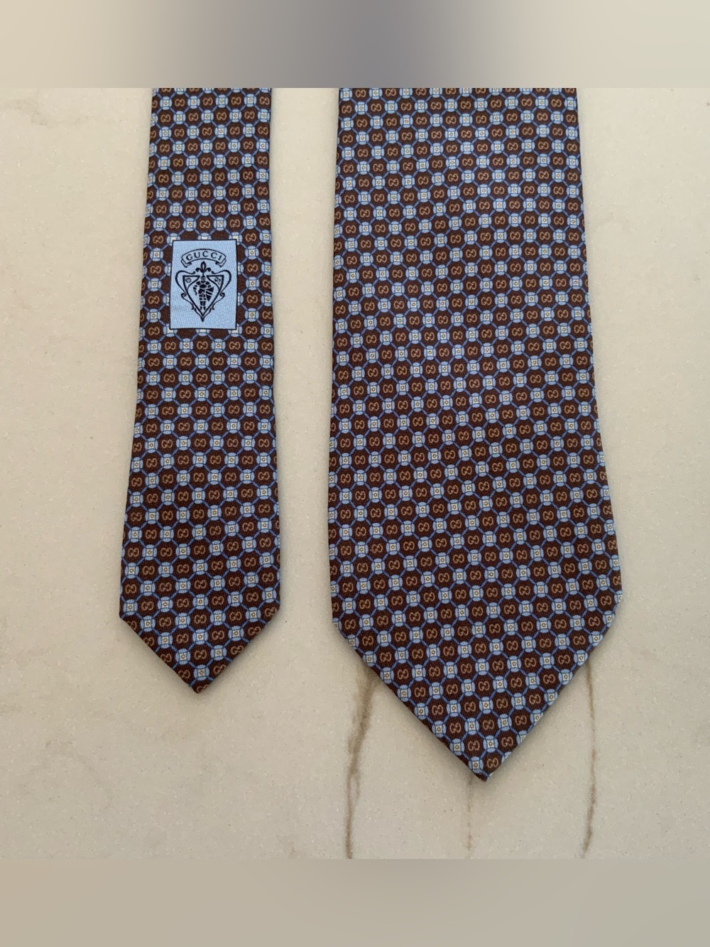 GUCCI Interlocking G Horsebit Tie